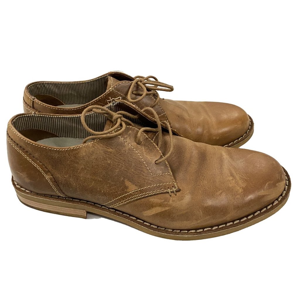 Penguin Leather Casual Shoes Mens size 11.5 brown